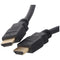 Ultra high-speed HDMI cable with Ethernet, cable length 0.5 meters