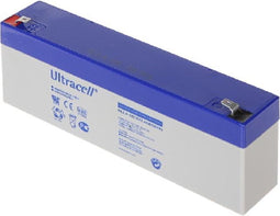Ultracell UL2.4-12 loodzuurbatterij 12 volt 2,4 Ah, Faston 187, 4,8 mm