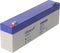 Ultracell UL2.4-12 loodzuurbatterij 12 volt 2,4 Ah, Faston 187, 4,8 mm