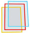 Ultradex 889005 Magnetisch frame Rood (b x h) 312 mm x 225 mm DIN A4