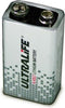 Ultralife 9V Batterij U9VLJPX9V 1stuk(s) 9V 1.2Ah