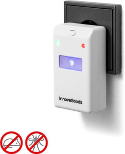 Ultrasone ongediertebestrijder met Ledlicht Killekt Duo InnovaGoods 2 Stuks