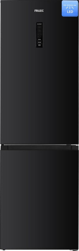 Frilec BONN350-NFD-040CB - Koelvriescombinatie - No Frost - Zwart - 347 Liter
