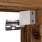vidaXL - Wastafelkast - 100x38,5x45 - cm - bewerkt - hout - oud - houtkleurig