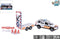 Kids Globe Die-cast Politie Volvo XC90 met Pijlwagen NL