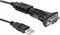 Delock 61460 - USB 2.0 naar Seriële Kabel - 0.80 m - Zwart