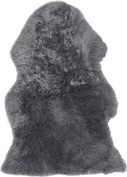 ULURU - Schapenvel - Lichtgrijs - 65 x 110 cm - Schapenvacht