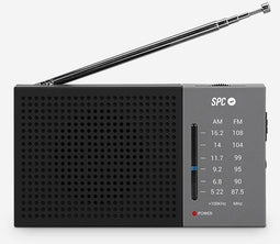 SPC Jetty Lite - Portable Radio DAB(+) CD Speler - AM-FM - Grijs/Zwart