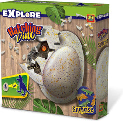 SES - Explore - Dino uitbroeden - verrassingsei met groeiende dino - Dinosaurus Speelgoed