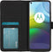 iMoshion Hoesje Geschikt voor Motorola Moto G9 Power Hoesje Met Pasjeshouder - iMoshion Luxe Bookcase - Donkerblauw