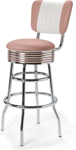Bel Air Retro Barkruk BS-29CB-77 Dusty Rose