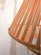 GOOD&MOJO Hanglamp Merapi - Bamboe - 30x30x30cm - Modern - Hanglampen Eetkamer, Slaapkamer, Woonkamer