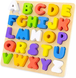 Ulysse Houten Alfabet Puzzel 26 Stukjes