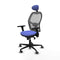 Piqueras y Crespo 3D036G1 - Bureaustoel - Hoofdsteun verstelbaar - Licht Blauw