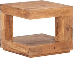 vidaXL - Salontafel - 45x45x40 - cm - massief - acaciahout