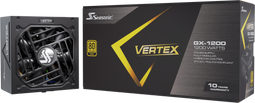 Seasonic Vertex GX-1200 - Voeding - 1200W 80 Plus Gold - Zwart