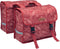 New Looxs Fiori Double Forest Dubbele Fietstas - 30 liter - Rood