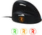 R-Go Tools Break HE Mouse - Ergonomische verticale muis - Gezondheidsindicator met kleursignalen - Medium/Large