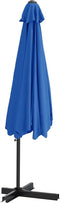 vidaXL - Parasol - met - stalen - paal - 300 - cm - azuurblauw