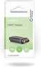 Nedis CVGB34900BK - HDMI Koppeling - Verbindt twee HDMI-kabels - Goud Zwart