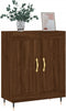 vidaXL - Dressoir - 69,5x34x90 - cm - bewerkt - hout - bruin - eikenkleur