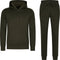 Mario Russo Trainingspak Achilles - Joggingpak - Hoody - Leger Groen - 3XL