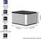 Qoltec HDD/SSD-dockingstation - 2,5/3,5 SATA - USB 3.0 Klonen - Zilver