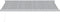 vidaXL - Luifel - uittrekbaar - 4x3 - m - stof - en - aluminium - antraciet - en - wit