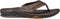 Reef Leather Fanning - Heren Slippers - Maat 37,5 - Bruin