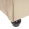 AVALLON - Tweepersoonsbed - Beige - 180 x 200 cm - Fluweel