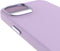 Decoded D24IPO15BCS9DR - Silicone Back Cover - Schokbestendig - Paars