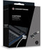 Conceptronic Notebook Security Lock - Sleutel Kensington - 1,5 m - Zilver