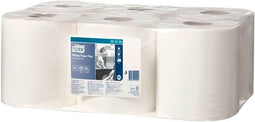 Tork - Handdoekpapier - 150 m dubbel laags - Wit (6 stuks)
