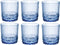 Bormioli Rocco America 20's Waterglazen - Blauw - 300ml - 6 Stuks