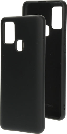 Mobiparts Samsung Galaxy A21s (2020) - Silicone Cover - Soft-touch - Zwart