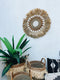 Uma Cantik Decoração de Parede Redonda Kupang Sun