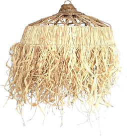 Uma Cantik - Lampenkap Betano - Hanglamp Raffia - L