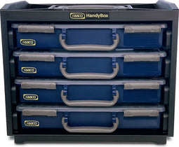 Raaco Handybox - Met 4 Assortimentsdozen - Incl. inzetbakjes - 136242