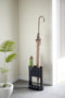 Umbrella Stand - Oval - Black