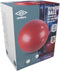 Umbro Fitness Bal - 75 CM - Rood - Zitbal Kantoor - Zwangerschapsbal - Evenwichtsbal - Sport en Revalidatie
