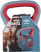 Umbro Kettlebell 4kg - Gewichten - Krachttraining - Grijs/ Rood