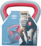 Umbro Kettlebell 4kg - Gewichten - Krachttraining - Grijs/ Rood