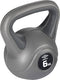 Umbro Kettlebell 6kg - Instapgewicht Vrouw - Kunststof - Beginner - Grijs