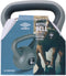 Umbro Kettlebell 6kg - Instapgewicht Vrouw - Kunststof - Beginner - Grijs