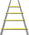 Umbro Loopladder - 4 Meter - Speed Ladder - Agility Ladder - Voetbal Trainingsmateriaal - Incl. Grondpinnen en Opbergtas - Geel