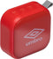 Umbro Mini Speaker - Draadloos - Met Lus - 400mAh - Zwart/ Rood