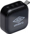 Umbro Mini Speaker - Draadloos - Met Lus - 400mAh - Zwart/ Rood