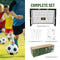 Umbro Voetbaldoel - Voetbal Goal 300 x 200 x 120 cm - Voetbalgoal Groot - Buitenspeelgoed voor Kinderen en Volwassenen - Snelle Montage - Voetbal Training Doel - Metaal - Zwart/ Geel