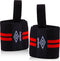 Umbro Wrist Wraps - 2 Stuks - Voor Fitness, Crossfit en Krachttraining - Rood/ Zwart