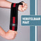 Umbro Wrist Wraps - 2 Stuks - Voor Fitness, Crossfit en Krachttraining - Rood/ Zwart